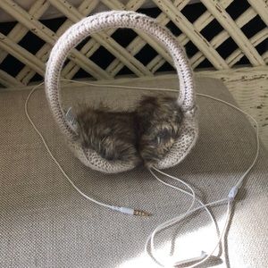 Earmuffs with built in headphones